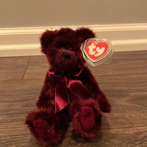 TY Beanie Baby Beargundy The Attic Treasures Collection